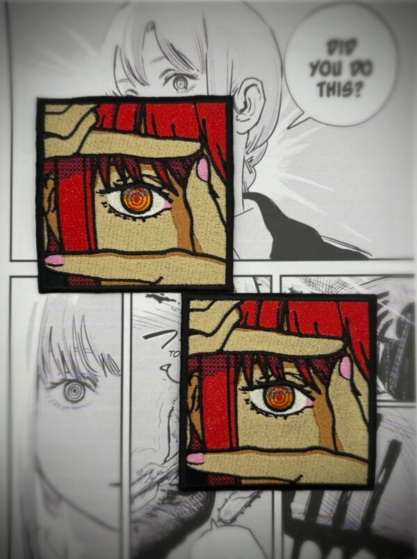Chainsaw Man Makima, Iron-On Embroidered Patch - Image 2