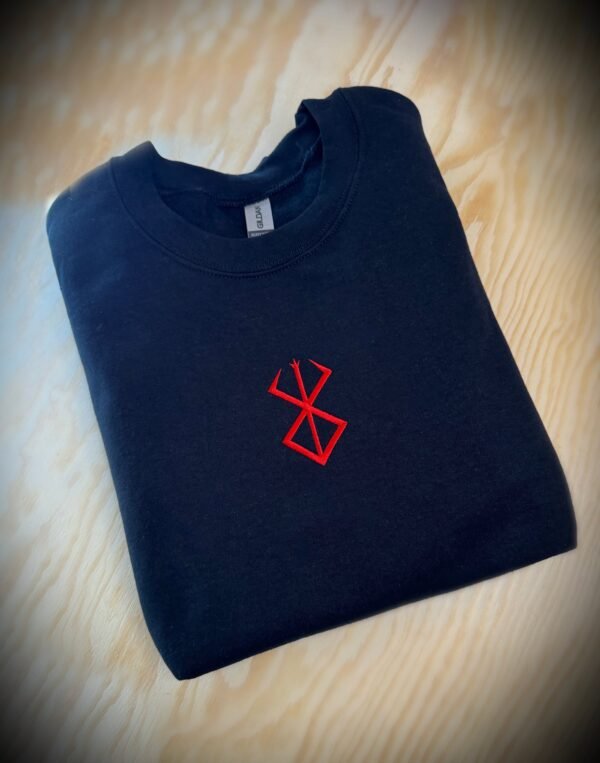 Berserk Anime The Brand Of Sacrifice Custom Embroidered T-Shirt
