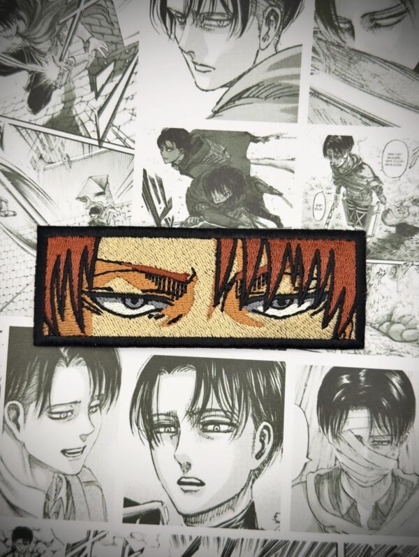 Levi Ackerman Attack on Titan Iron-On Embroidered Patch
